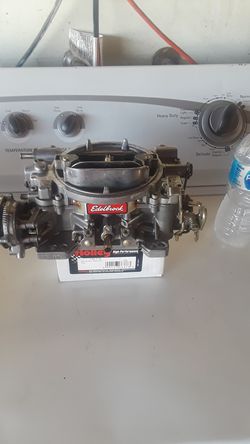 Like new 600 Edelbrock electric choke rebuilt