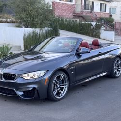 2015 BMW M4 6speed Manual Red Leather