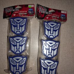 Transformers Treat Containers Lot Of 6 