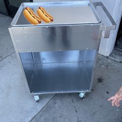 Hot Dogs Carts With Burners New/ Carritos De Hot Dogs Nuevos En Especial Con Mangera 