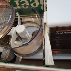Hamilton Beach Food Processor 