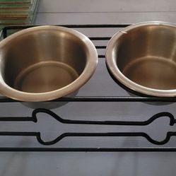 Dog Bowls With Stand