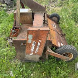 Howard Commercial 3 Point Rototiller With PTO  Slip Clutch 