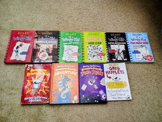 Diary of a Wimpy Kid book lot