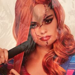 Chucky Costume With Knife