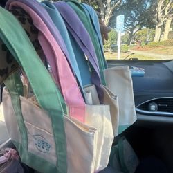 Trader Joes Pastel Bags 