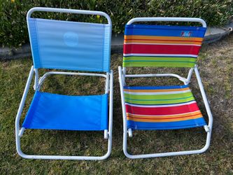 Beach chairs (low folding)