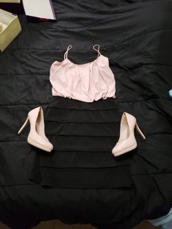 Dress And Shoes I Wore For Wedding 