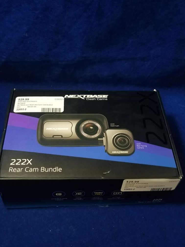 NextBase Rear View DashCam Bundle (Model: 222X)