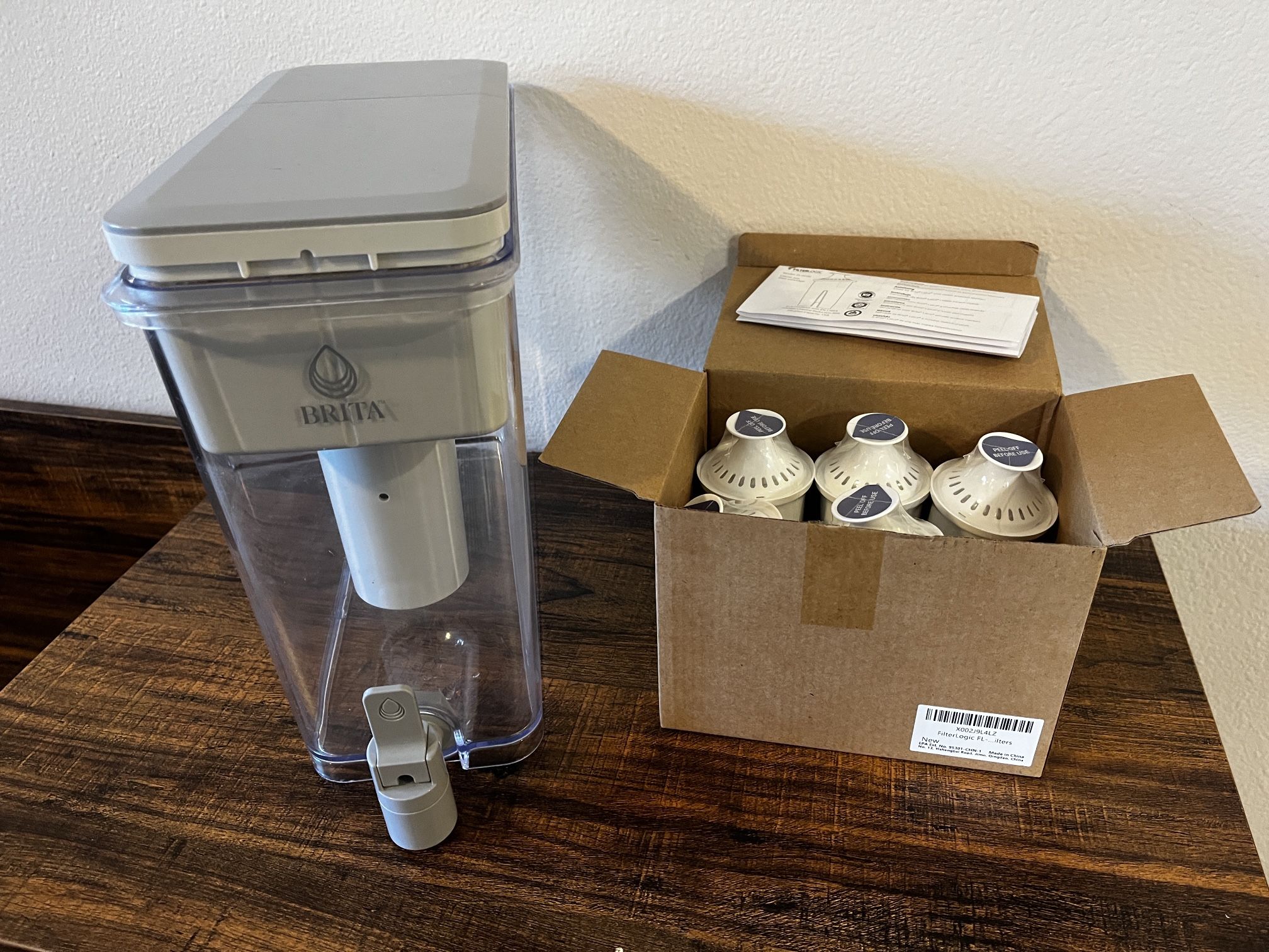 Brita Pitcher And Replacement Filters