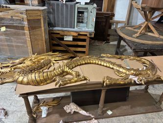 Antique dragon 9ft long