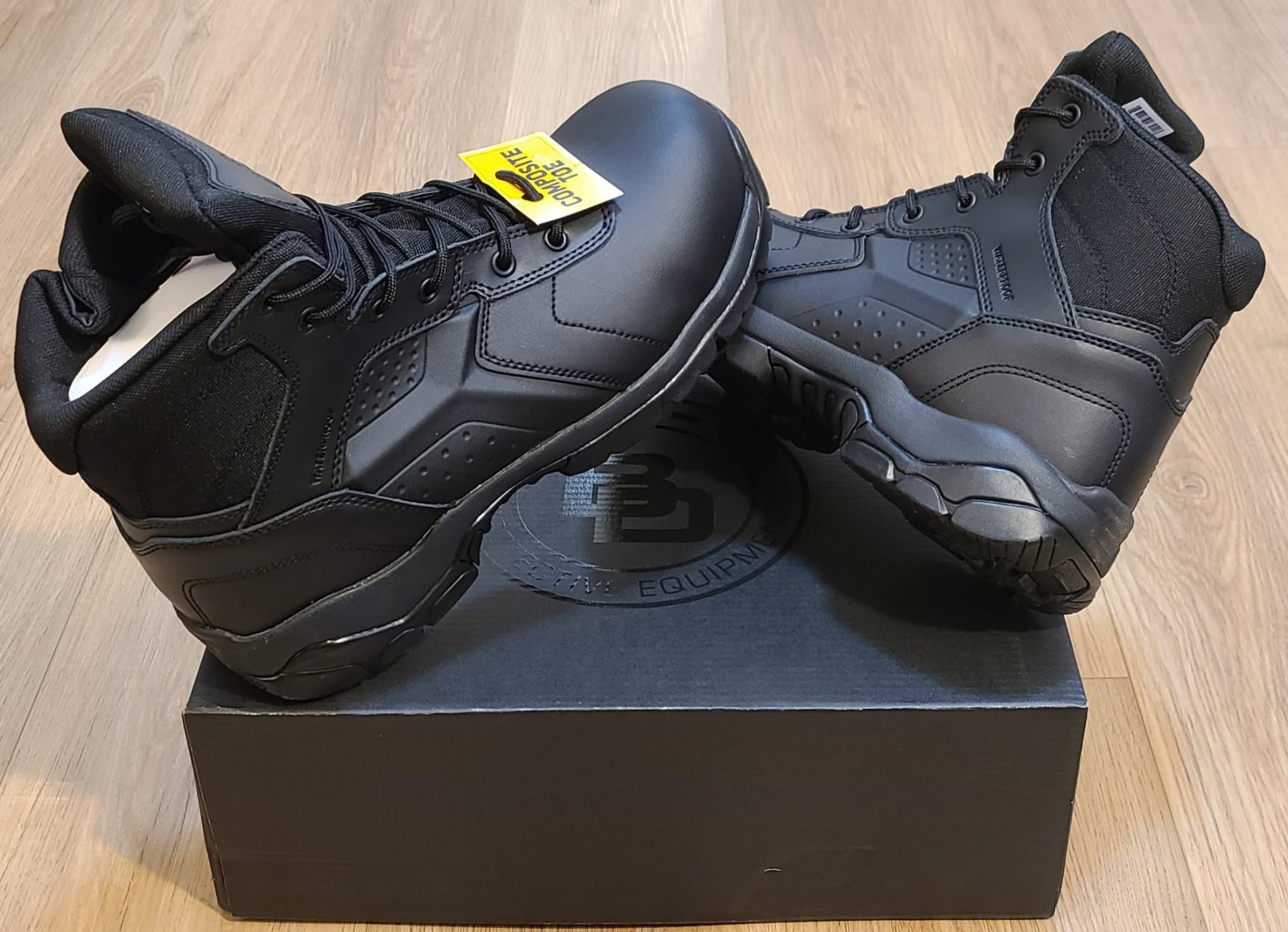 BD BATTLE OPS Tactical Work Boots Size 10 For Men 