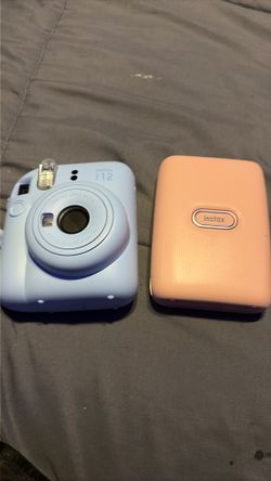 Fujifilm instax mini 12 Camera and Fujifilm Instax Mini Link