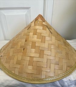 Woven Bamboo Hat - New (No tags)