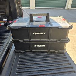 "Husky" Stackable Tool Trays."CHECK OUT MY PAGE FOR MORE DEALS "