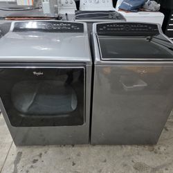 Whirlpool Top-Load Washer And Dryer Set 