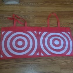 Reusable Grocery Bag Red/White Target New York Packaging - Two Bags