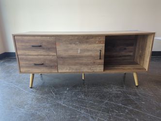 SOLD - Mid-Century Modern Wood Media Console