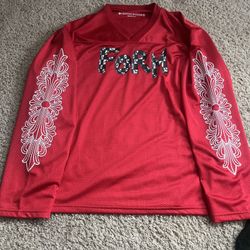Matty boy chrome hearts jersey ( red )