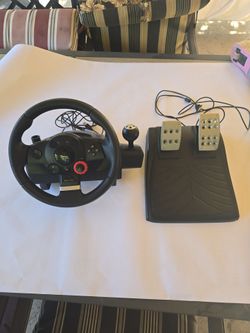 Logitech Racing Wheel with Pedals and Shifter