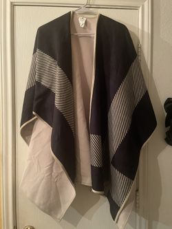 Front Open Poncho
