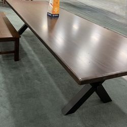 Kittle’s Maple Rectangle Table 