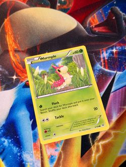 Pokemon Wurmple roaring skies  card new