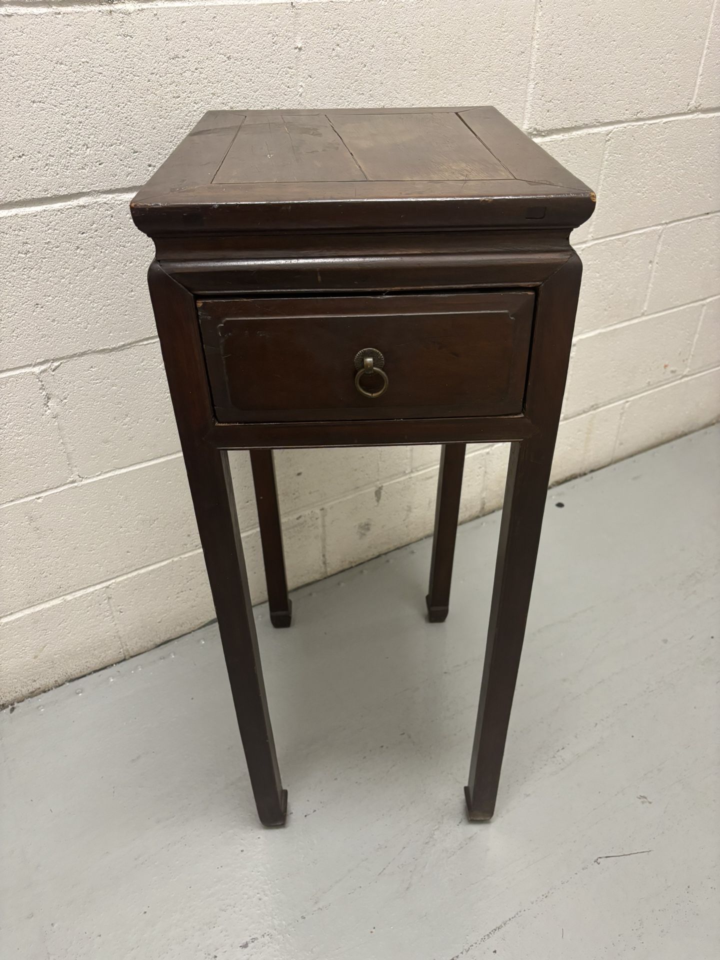 Antique Side Table with Drawer