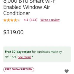 LG Air Conditioner 