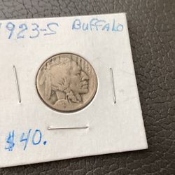 1923-S Buffalo Nickel
