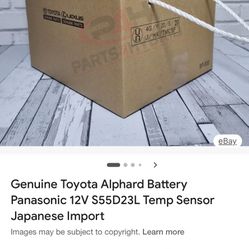 Genuine Toyota Alphard Battery Panasonic 12V