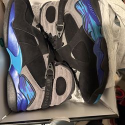 Jordan 8 aqua sz10.5