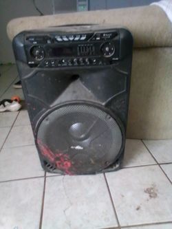 Bluetooth speaker nice loud just buttons are gone