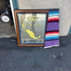 Corona framed mirror