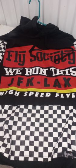 Fly Society JFK-LAX Checkered Hoodie