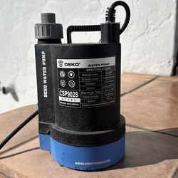 1/3 HP water fountain pump