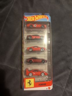 Hot Wheels Ferrari 5 Pack