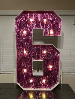 Light up 4ft Marquee #6