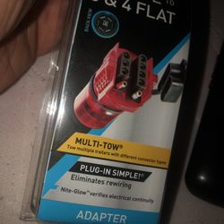 Hopkins Vehicle To Trailer adapter,  Grease Monkey gloves, Socket Adapters And Brand New Screws