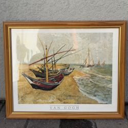 I’m selling a beautiful Van Gogh art piece, 22x18.5 inches.