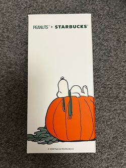 Snoopy Starbucks tumbler