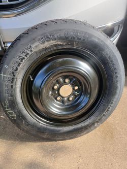 New Goodyear Convenience Spare Tire T155/90D16 OEM 5 Lug 16" Fits  155/90R16