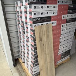 Pergo Outlast+ Buff Weathered Maple 12 mm Waterproof Laminate Wood Flooring