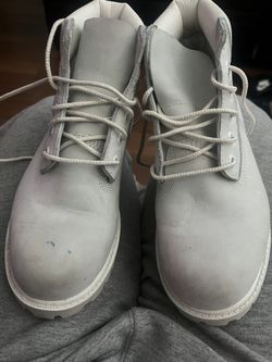 Gray Timberland Boots Size 2 In Kids