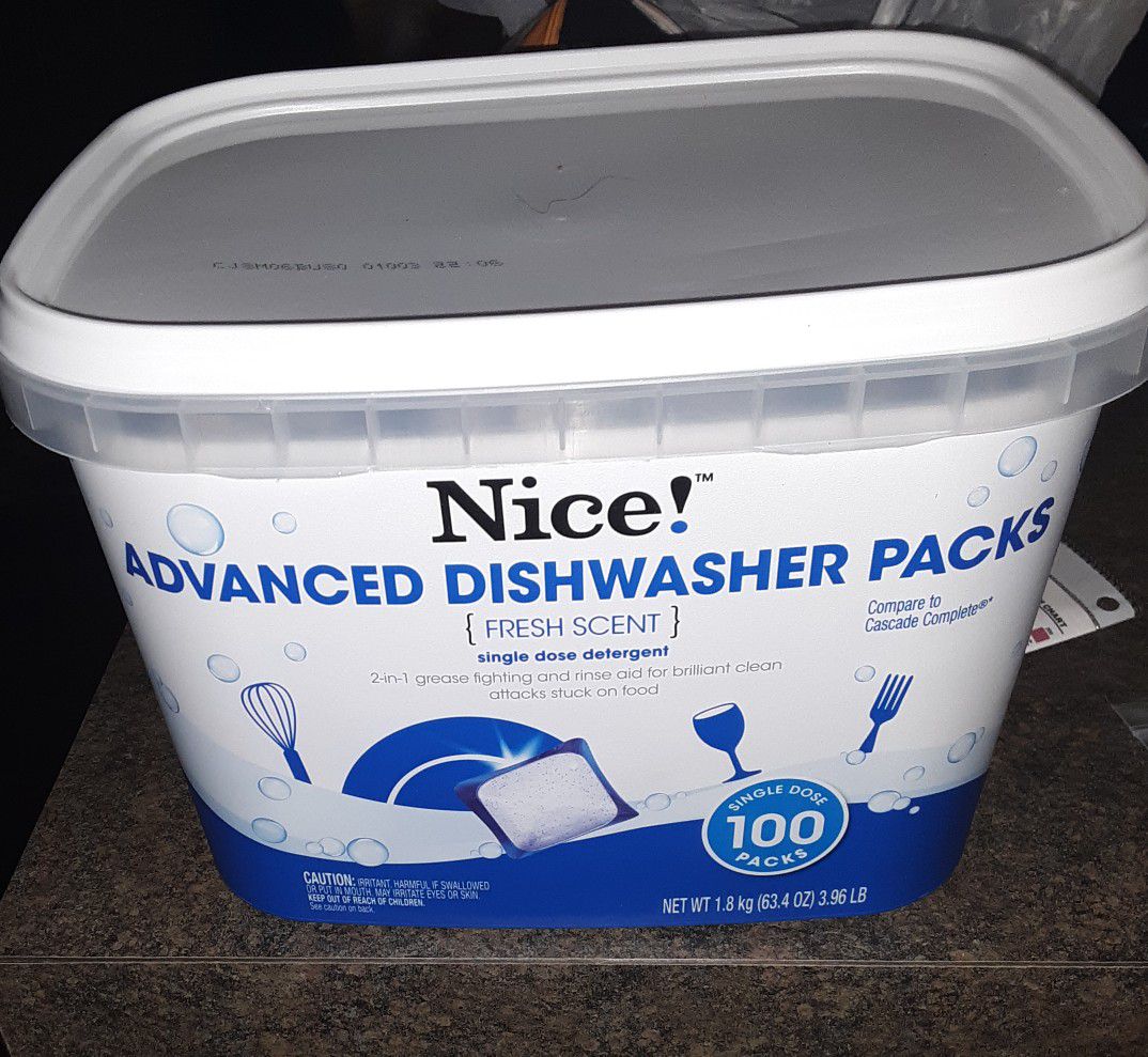 NICE! ADVANCED DISHWASHER PACKS