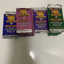 57 Unopened VR Troopers Trading Card Packs 1995