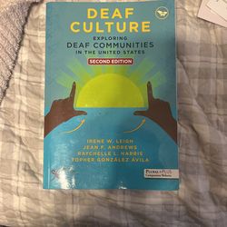 Deaf Culture Exploring Deaf Communities SECOND EDITION