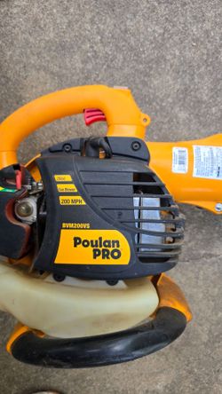 Poulan gas blower
