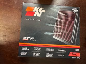 2023 Mustang gt   k&n engine air filter