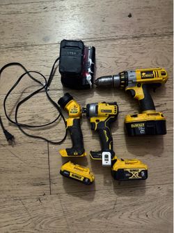 Dewalt tool lot and craftsman